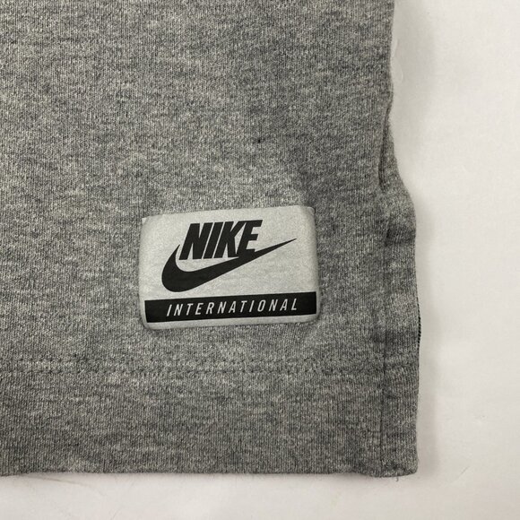 Nike International Paris Cropped T-Shirt Women’s XS Crop Top Gray Crew Neck - Picture 8 of 8